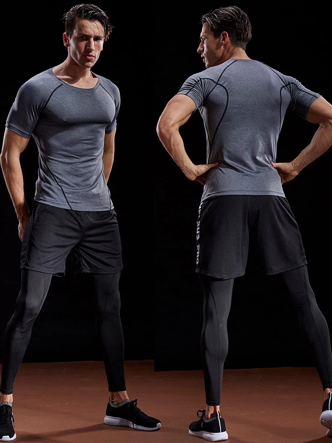 Compression T-Shirt Men Summer Sportswear