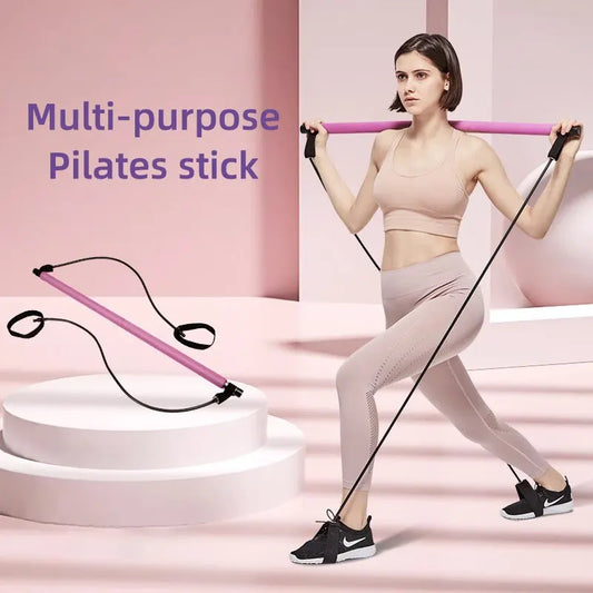 Pilates Bar Kit with Resistance Band