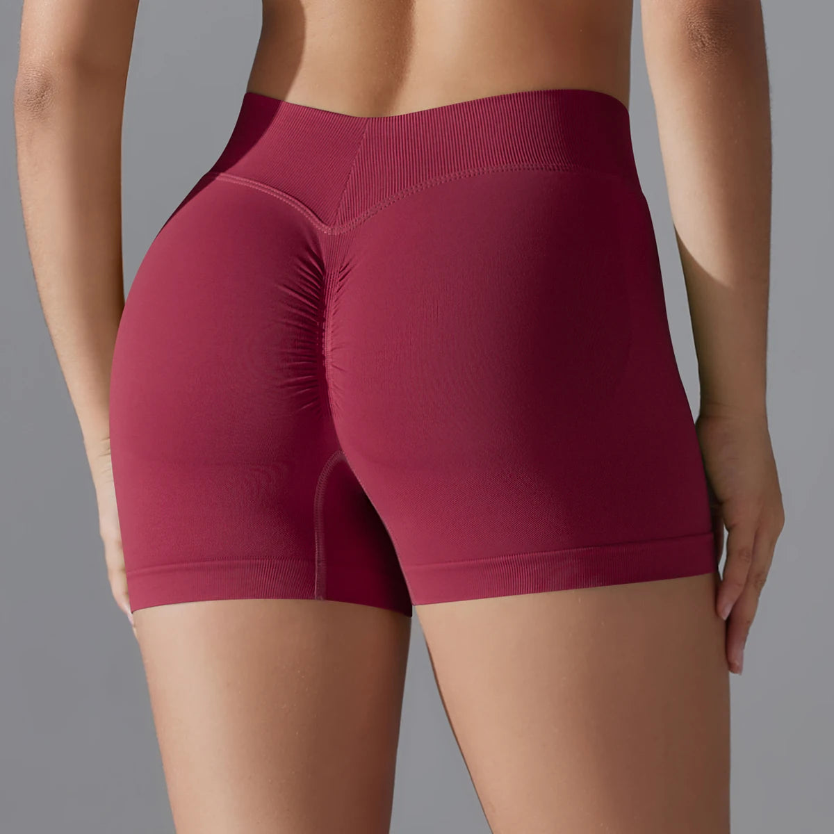 Women Yoga Shorts High Waist Workout Shorts