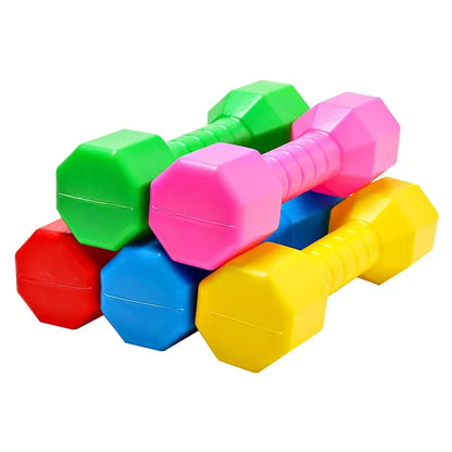 Children Dumbbell Plastic Fitness Equipment Kids Training