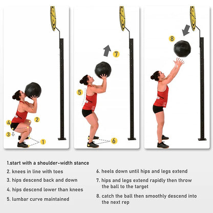 Medicine Wall Ball For Core Training