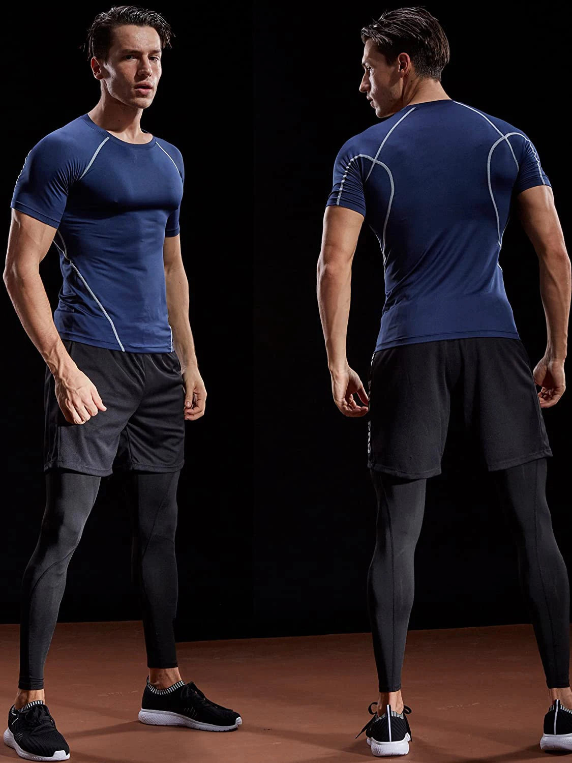 Compression T-Shirt Men Summer Sportswear