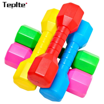 Children Dumbbell Plastic Fitness Equipment Kids Training