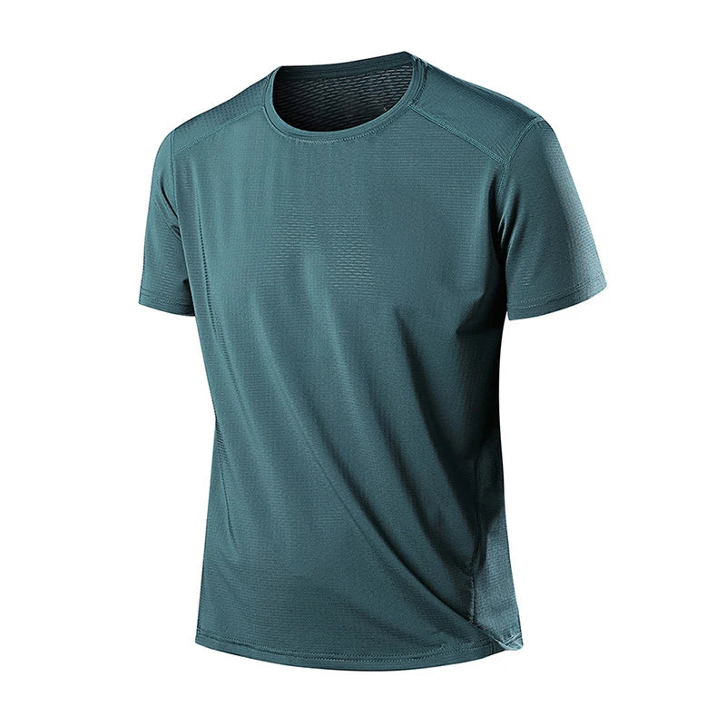 Men's Running T-shirt Summer Sports T-Shirts Fitness Gym