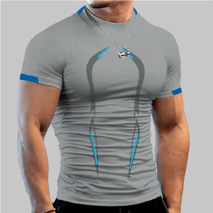 New Compression Fitness Gym Shirt For Men