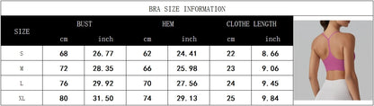 Women Sport Bra Fitness Top Yoga Bra Underwear Sexy Y-back