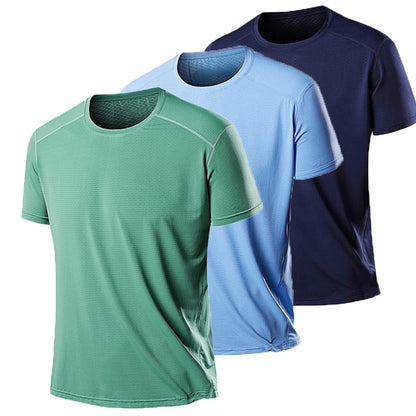 Men's Running T-shirt Summer Sports T-Shirts Fitness Gym