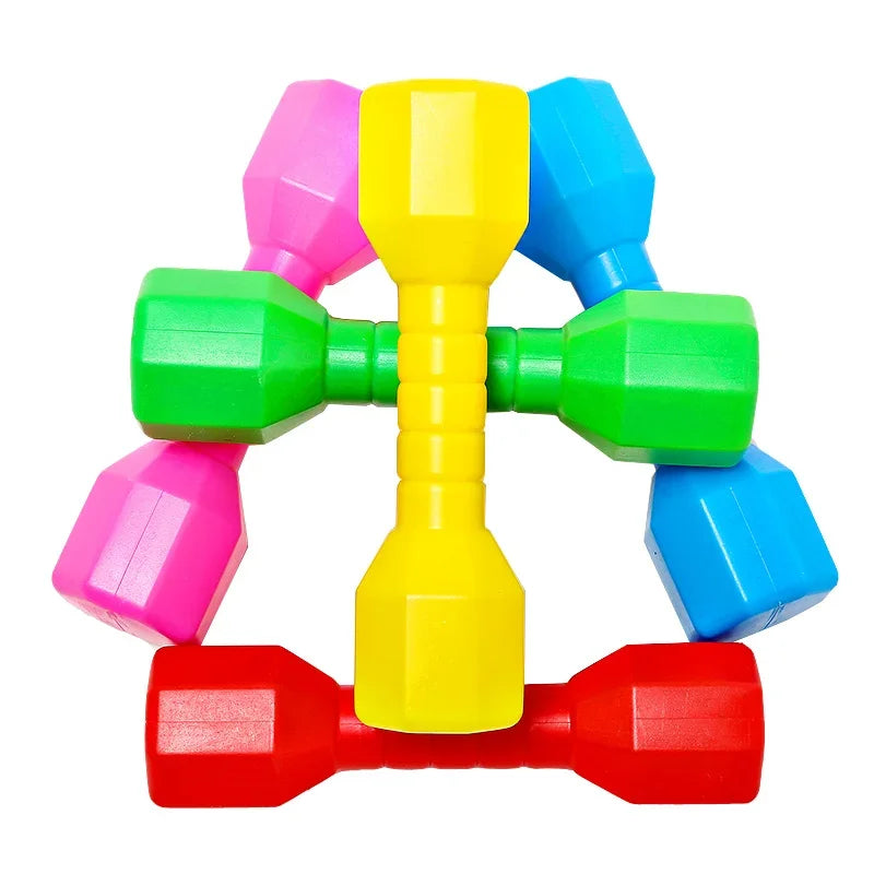 Children Dumbbell Plastic Fitness Equipment Kids Training